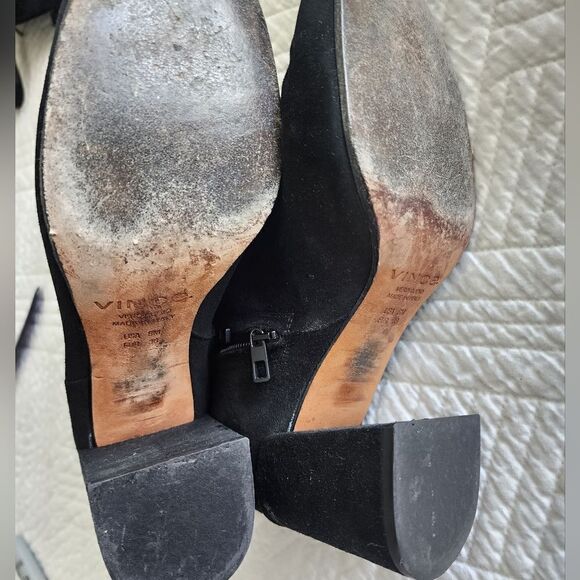 Vince suede leather boots - Picture 9 of 14